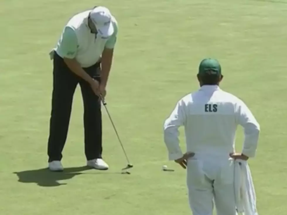 Ernie Els 7 Putts – On One Hole – At The Masters [VIDEO]