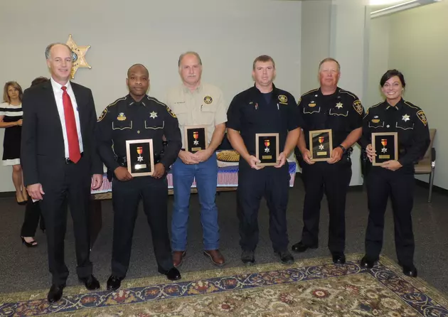 Five Bossier Sheriff&#8217;s Deputies Receive Star of Valor