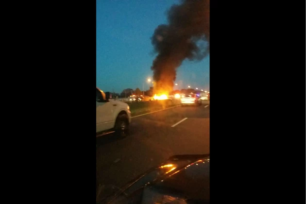 Fiery Wreck in West Shreveport Forces Deputies to Shut Down I-20