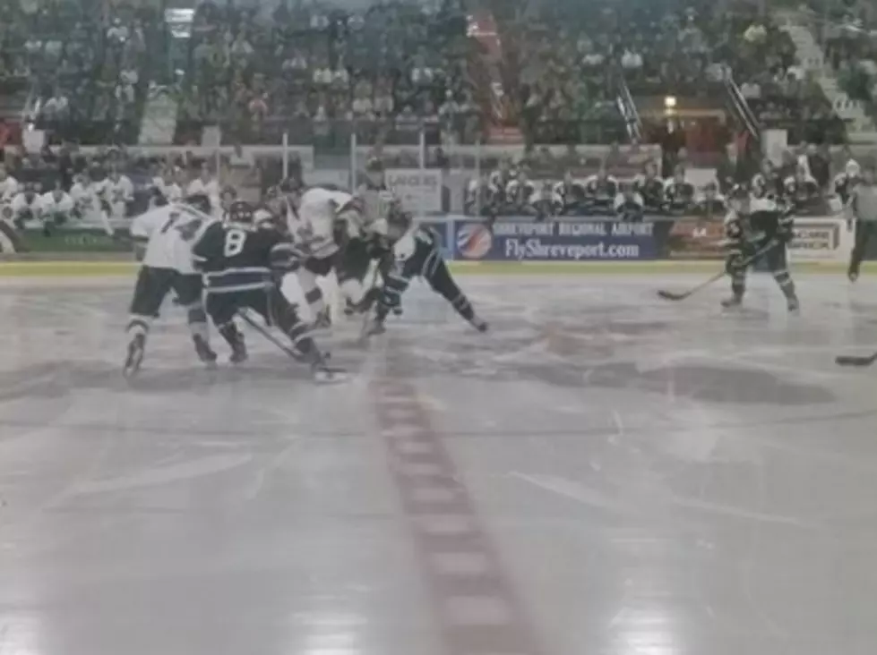 See the Mudbugs First Home Goal In Renovated Hirsch Coliseum [VIDEO]