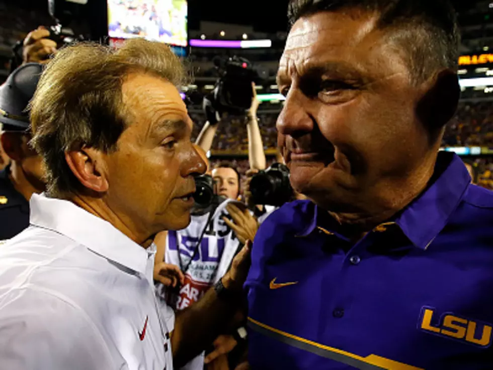 Nobody Wants To Be Nick Saban  [VIDEO]