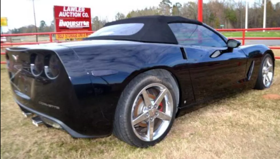 Chevy Corvette Goes on Auction Block Saturday