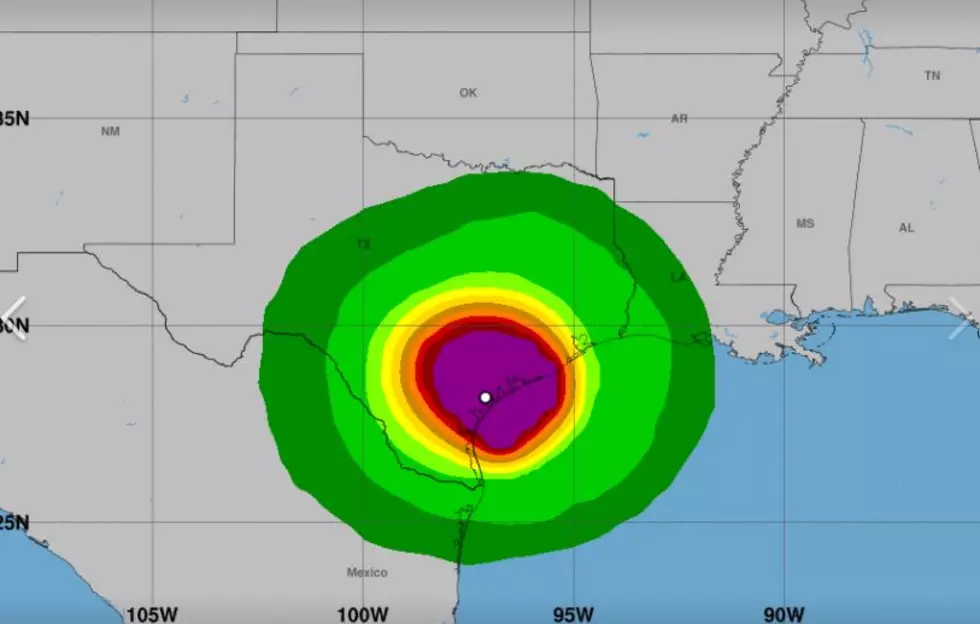 Hurricane Rolls into Texas