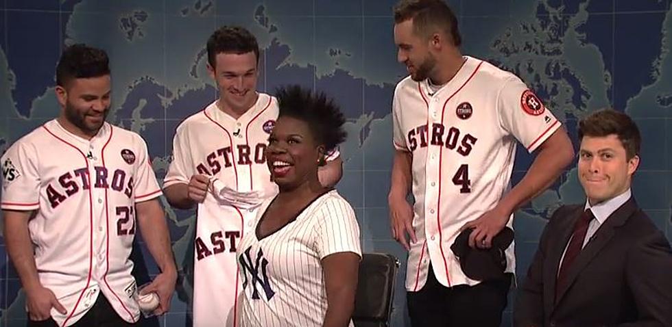 3 Astros Players Make Appearance on SNL