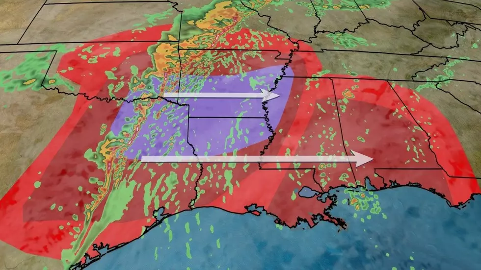 Strong Storms Headed for Shreveport Bossier