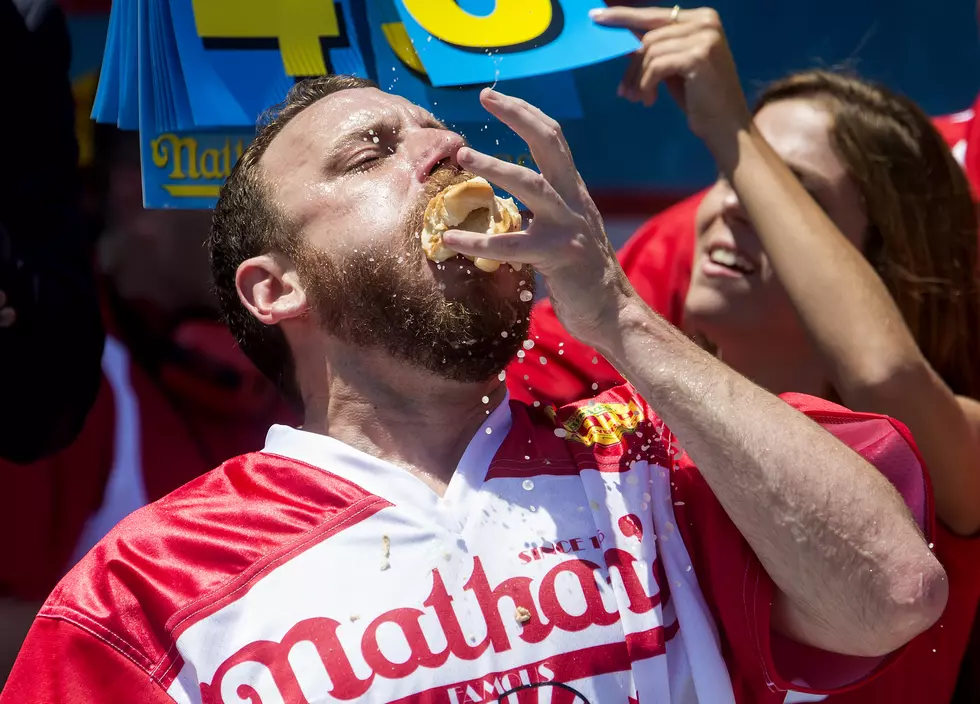 Joey Chestnut Breaks Record And Wins July 4th Hot Dog Eating Contest