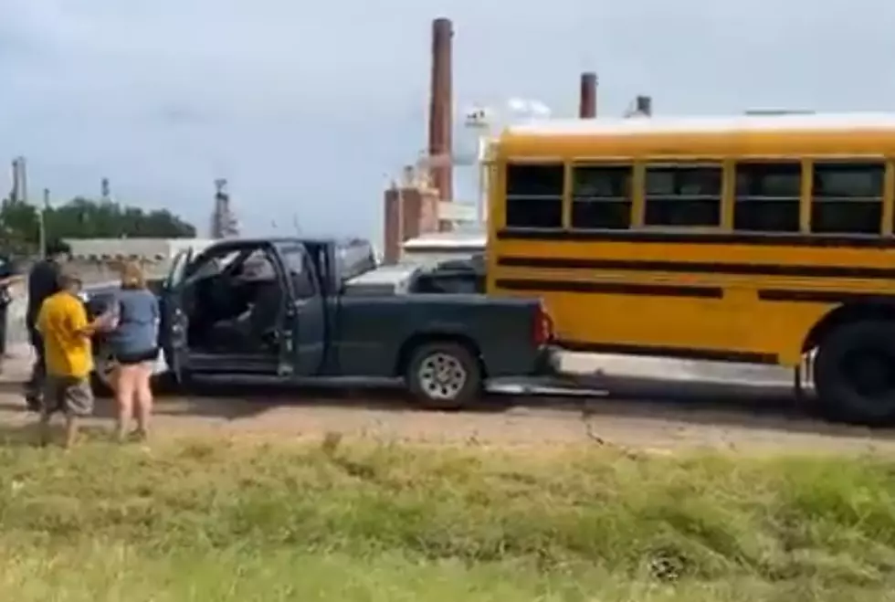 Caddo School Bus Involved in Wreck