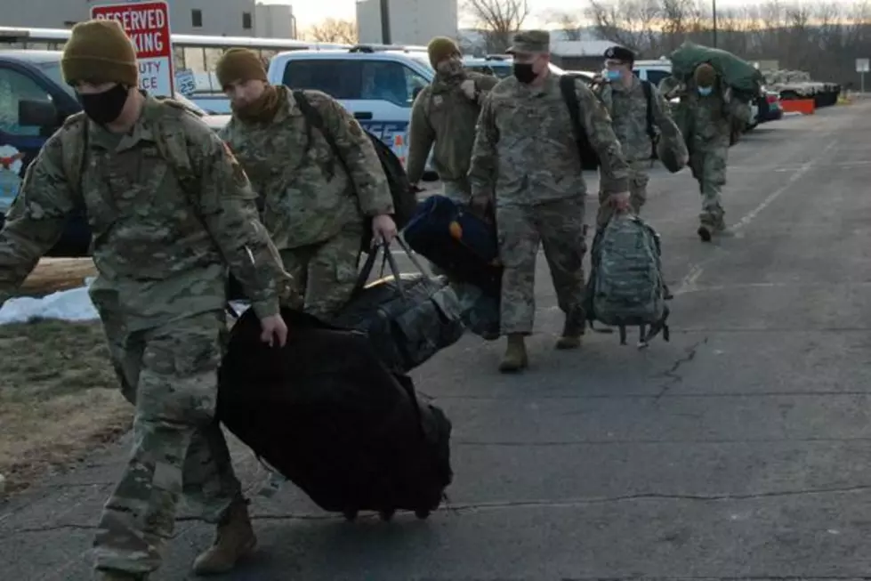 Louisiana National Guard Troops Deploy to D.C. for Inauguration