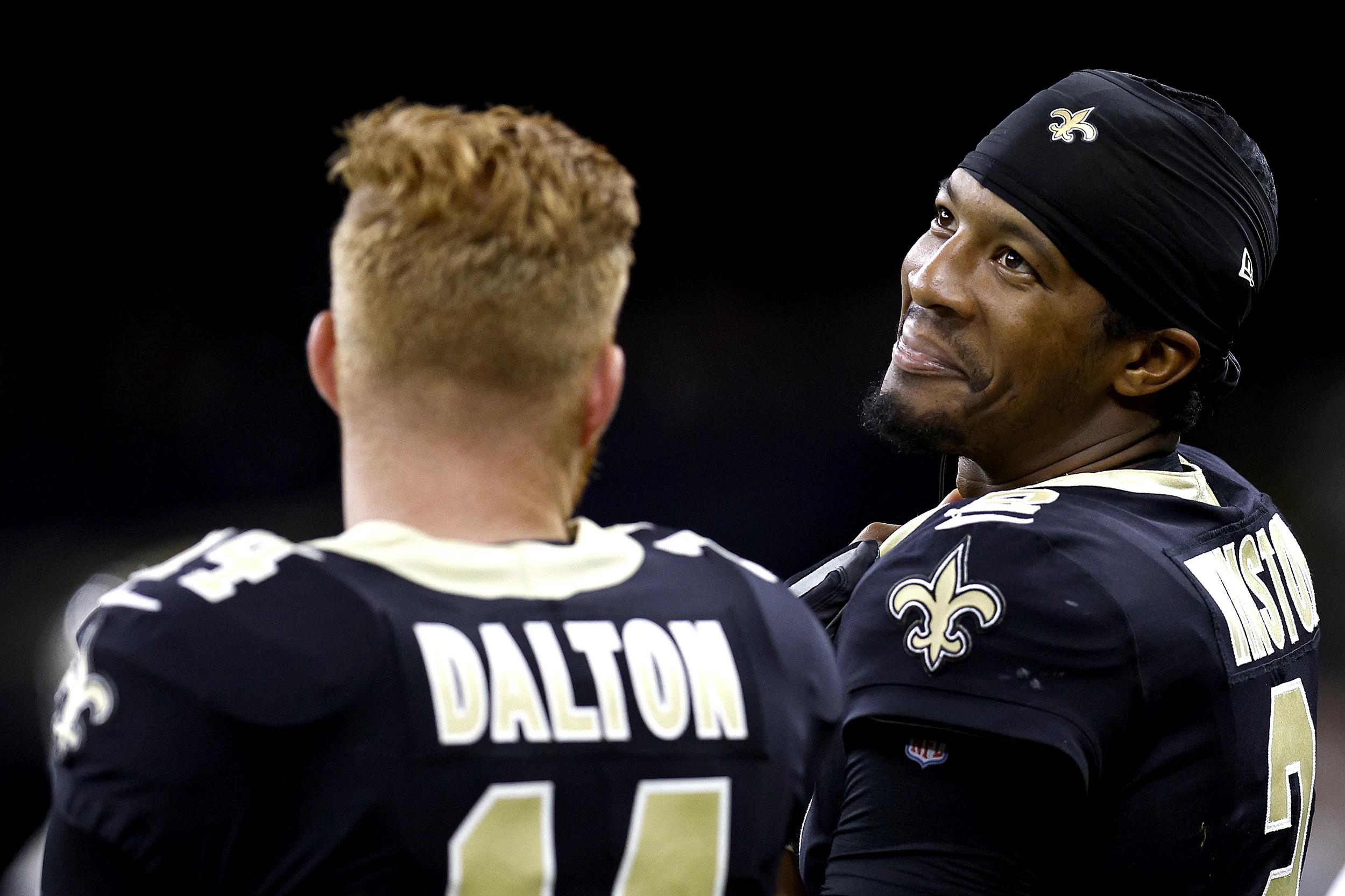 Saints sticking with Dalton over Winston vs. Raiders