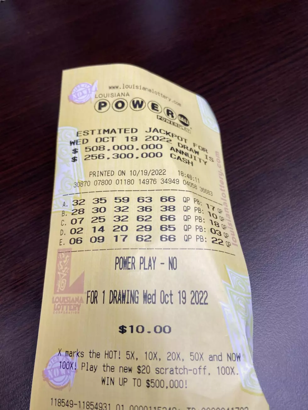 Louisiana Powerball Players Are Still Dreaming About Winning