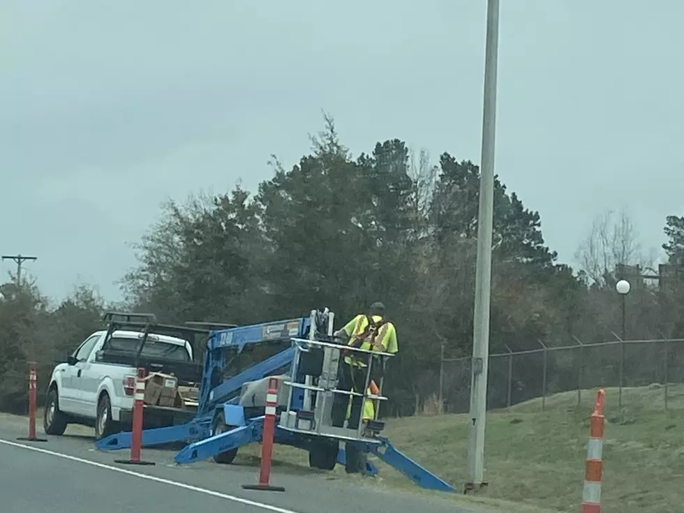 Street Lights Get Repaired on I-20 in Shreveport