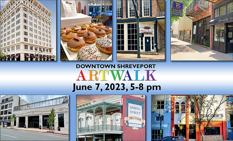 Artwalk Returns to Downtown Shreveport Wednesday
