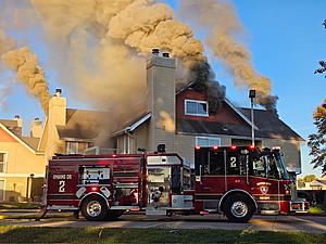 Bossier City Firefighters Battle Extended Stay Hotel Fire
