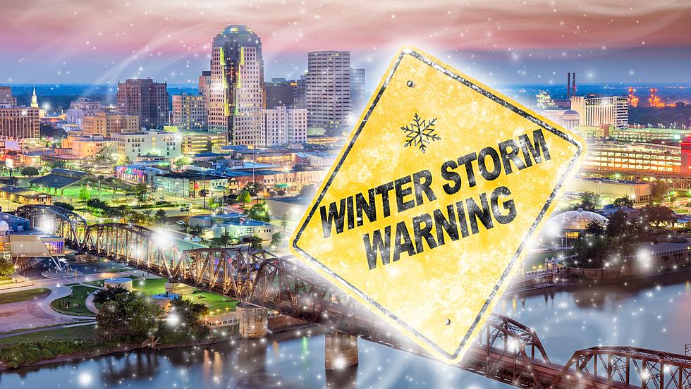 Winter Storm Warning Issued For Shreveport & Bossier City