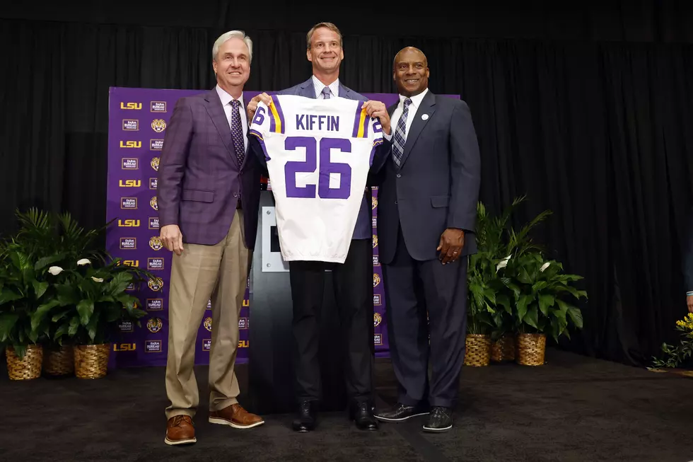 LSU Football Hosts Press Conference Introducing New Head Coach Lane Kiffin