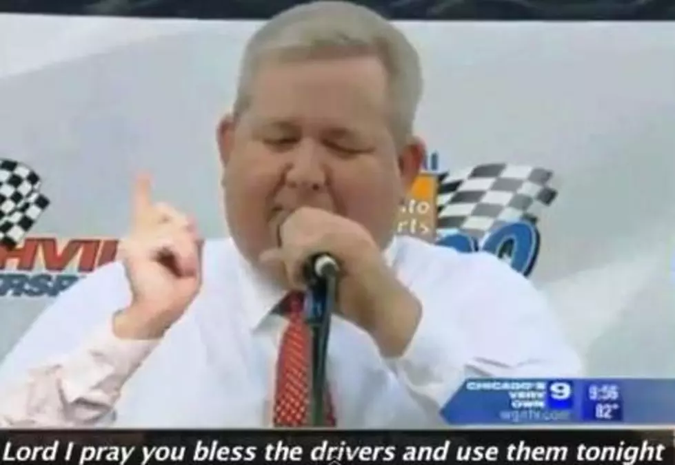 Nascar Prayer, Now Sung With Music [VIDEO]