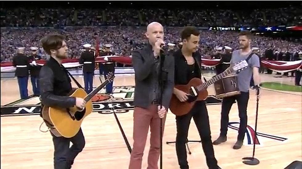 WATCH: How Bad Was the Fray’s National Anthem?