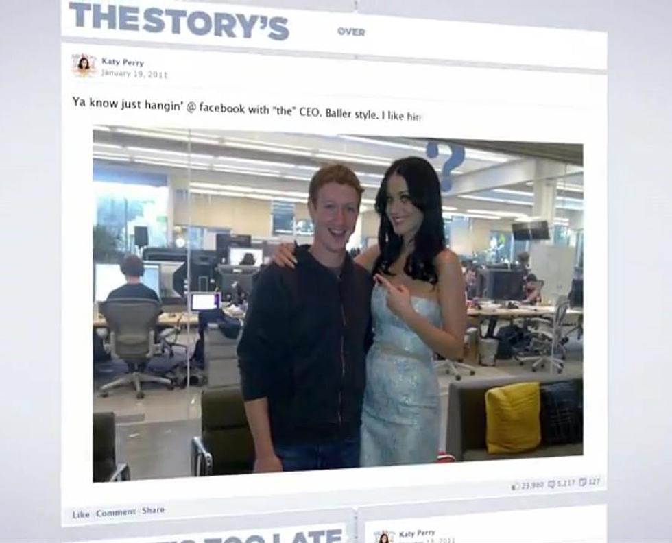 Is the New Katy Perry Video a Glorified Ad for Facebook?