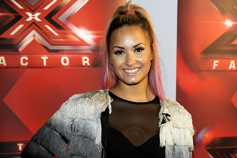 Demi Lovato Rocks Pink Tips at Oakland ‘X Factor’ Auditions