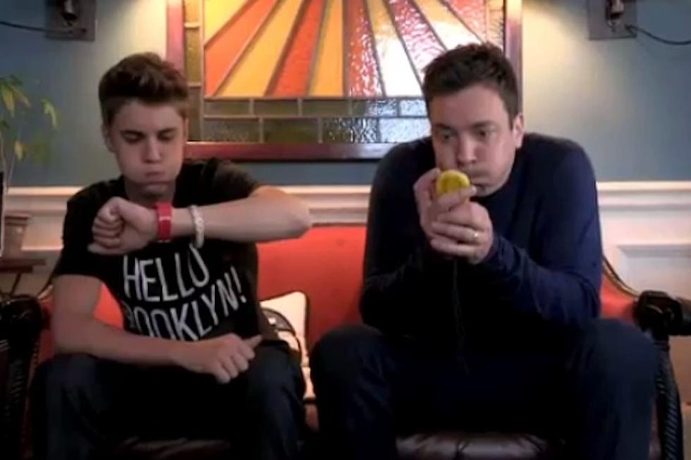 Jimmy Fallon and Justin Bieber Get Into an ‘Awesome-Off’ to See Who’s Awesomer