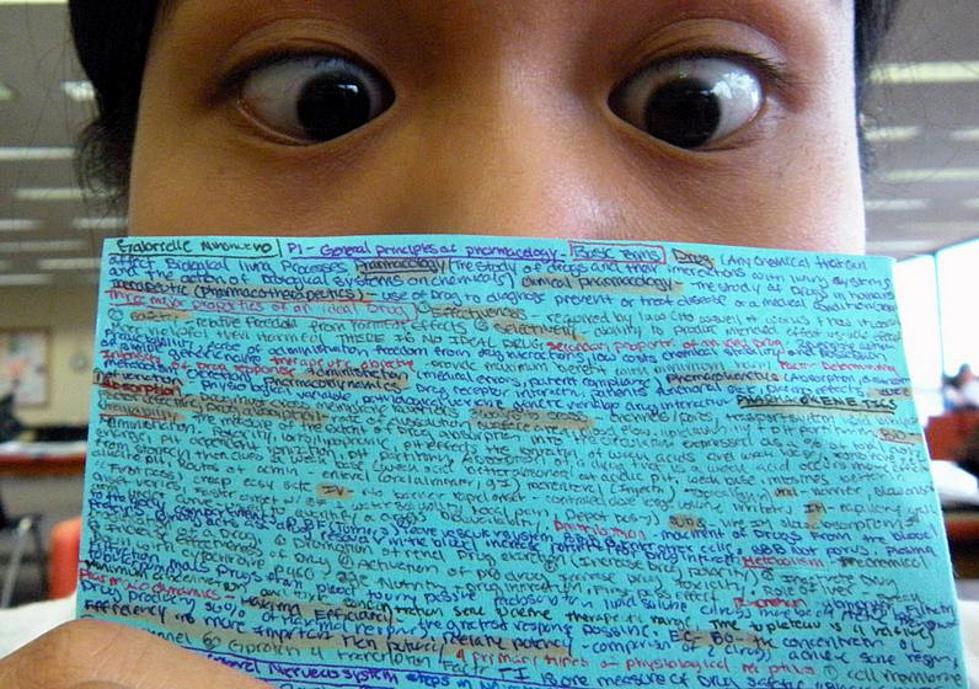 Student Caught With 35-Foot Long Cheat Sheet