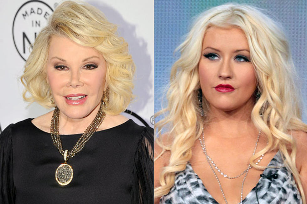 Joan Rivers on Christina Aguilera: ‘Cows Tip Her’