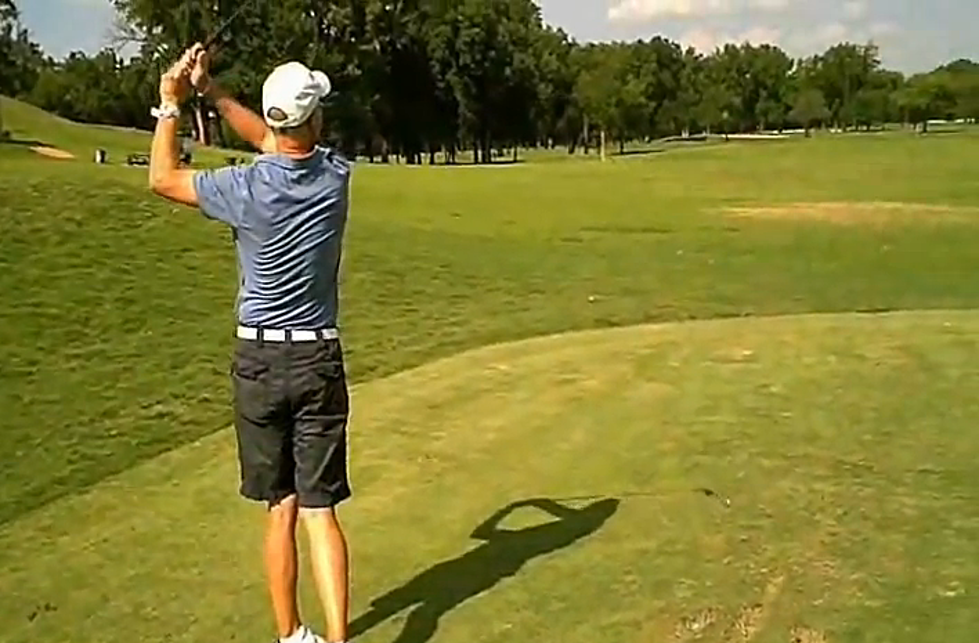 Robert J. Wright Hits a Few Balls & Prepares for a Golf Tournament