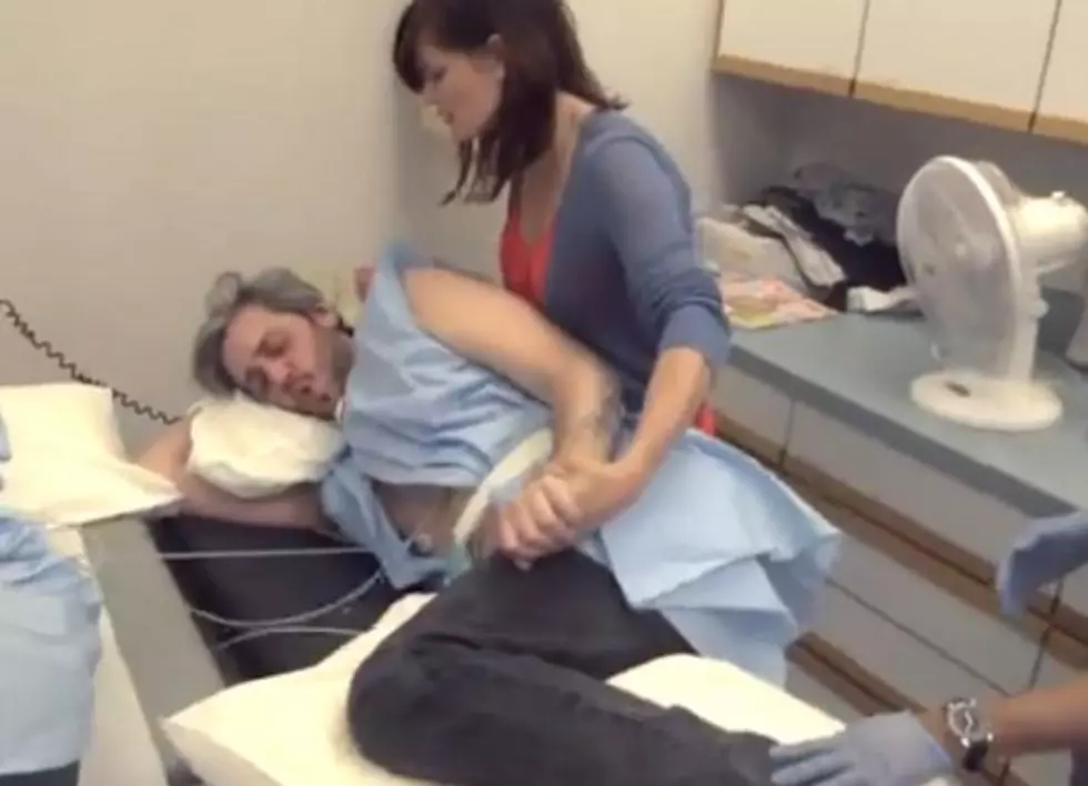 Two Men Experience the Pains of Childbirth Thanks to the Wonders of Science