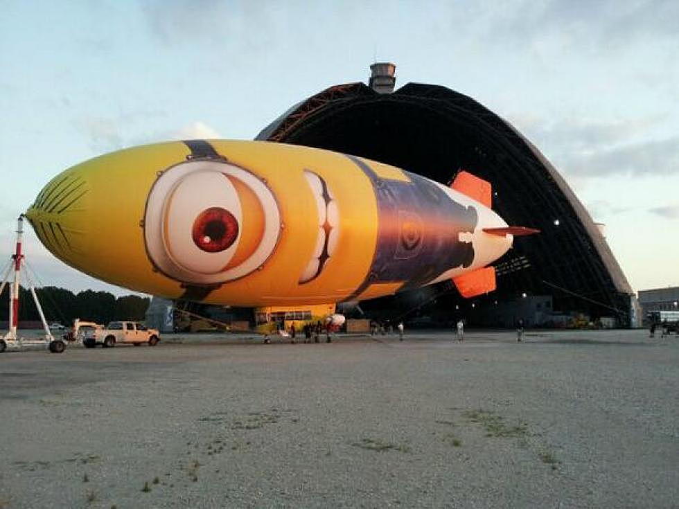 One-Eyed Monster, “Despicable Me 2″ Blimp Flies Over Shreveport-Bossier