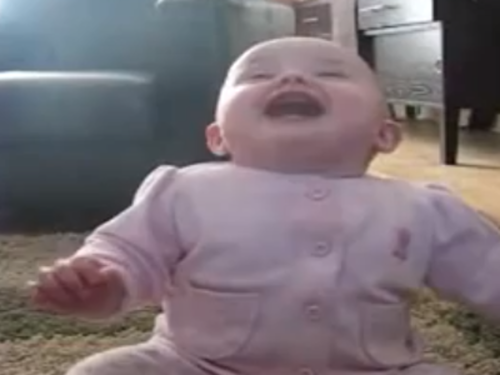 Baby Laughing Hysterically Video…Watch It And You Will Too!