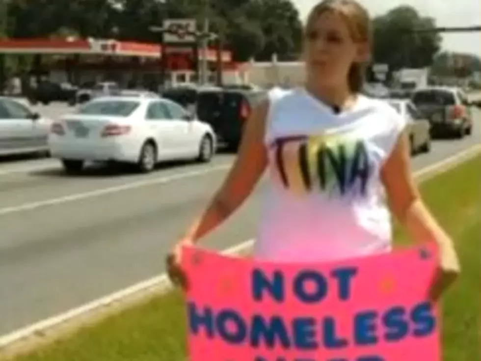 Woman Panhandles For Money For Boob Job (NSFW)