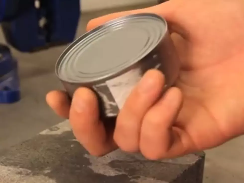 How To Open A Can Without A Can Opener…And In Just Seconds (Video)