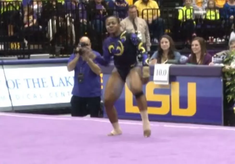 LSU&#8217;s Hip-Hop Gymnast ROCKS! [VIDEO]