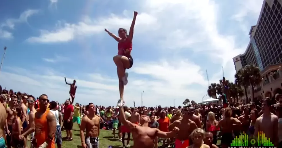 Are Cheerleaders Athletes? This Video Proves The Answer Is Yes!