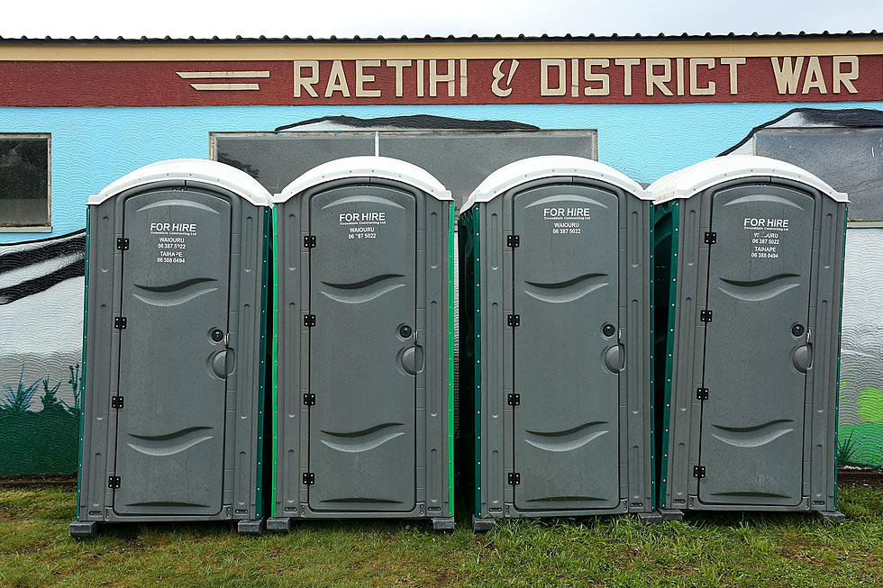 Rapper Uses Port-O-Potty During Show, Keeps Rapping [Video]