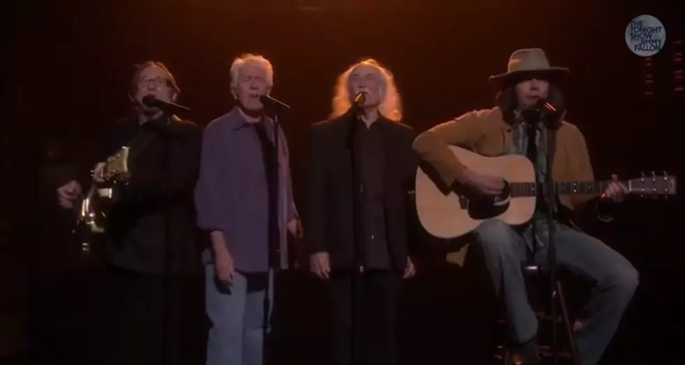 Neil Young Sings “Fancy” With Crosby, Stills & Nash [Video]