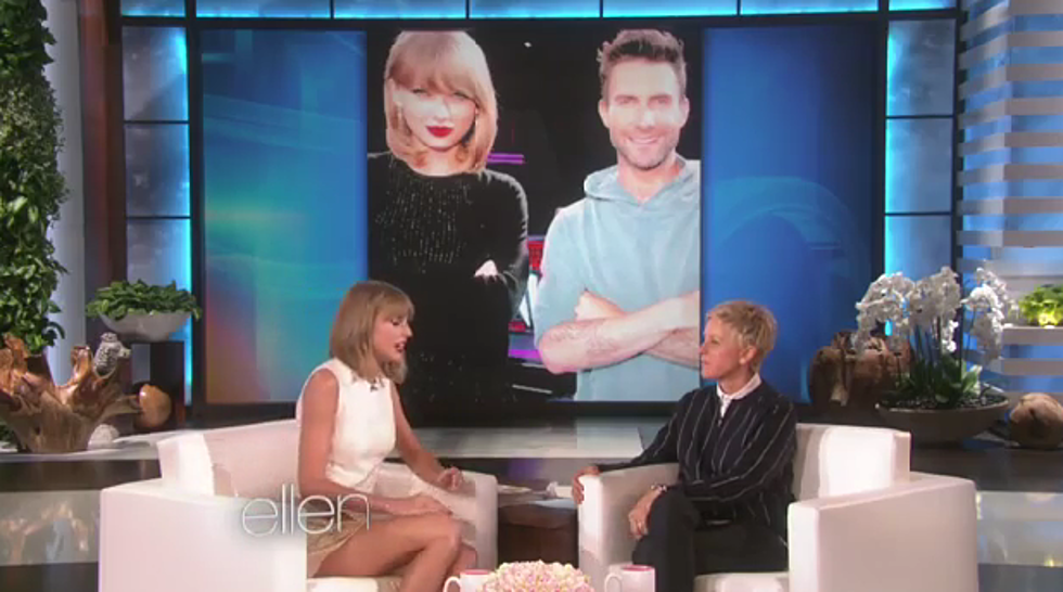 Taylor Swift Shares Adam Levine’s Weakness [Video]