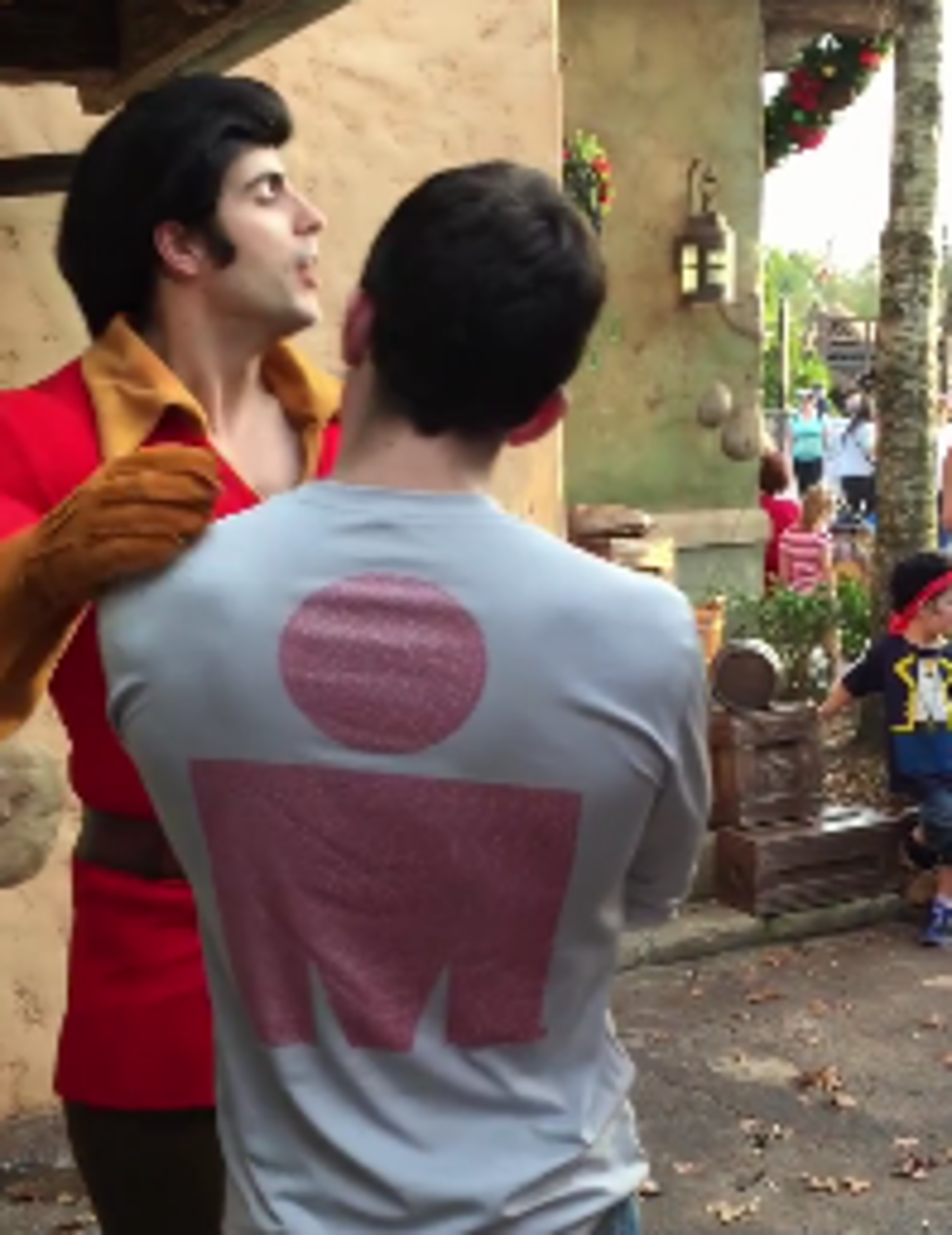What Happens When You Challenge Gaston To A Push-Up Contest [Video]