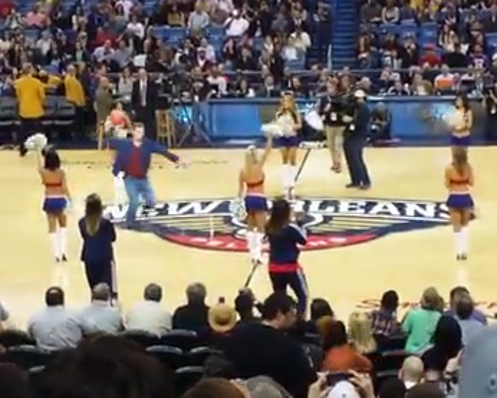 Will Farrell Hits Cheerleader In The Head With A Basketball [Video]