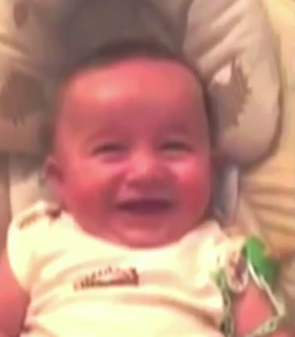 This Baby Laughs Like A Grown Man! [VIDEO]