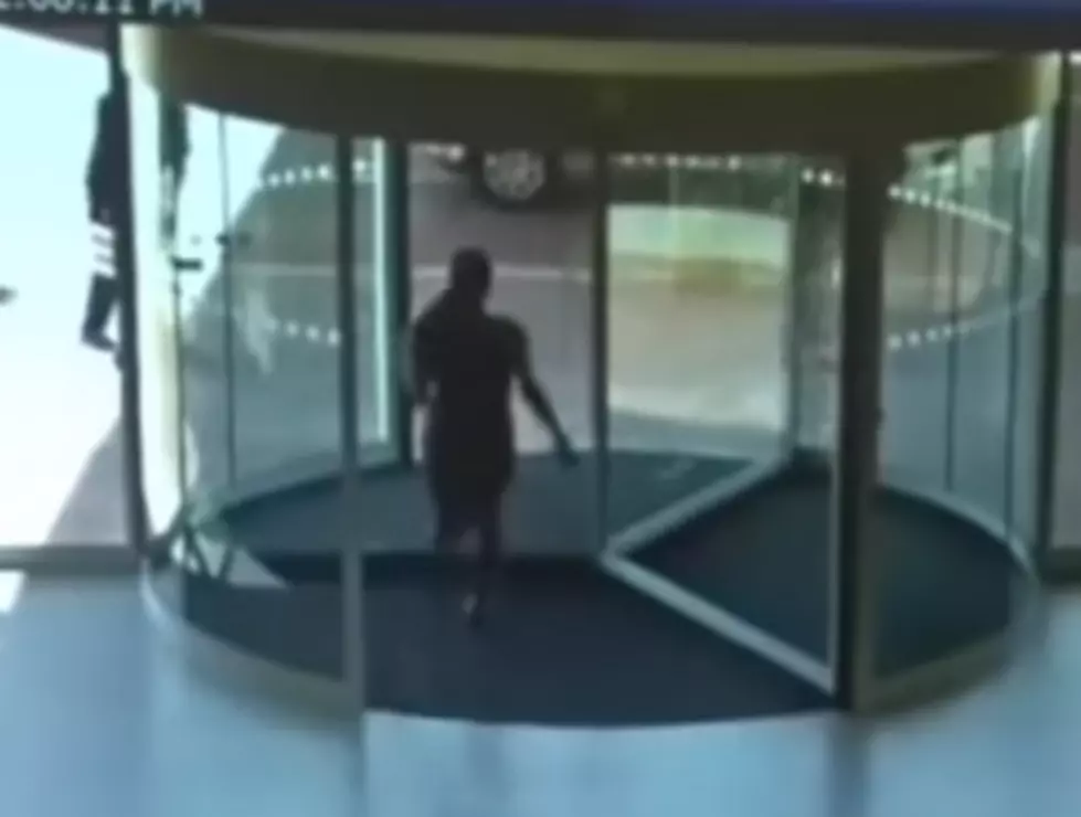 Shoplifter Runs Straight Into Glass Door [VIDEO]