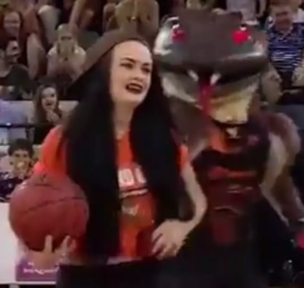 Is This The Worst Half Time Basketball Shot Ever? [VIDEO]