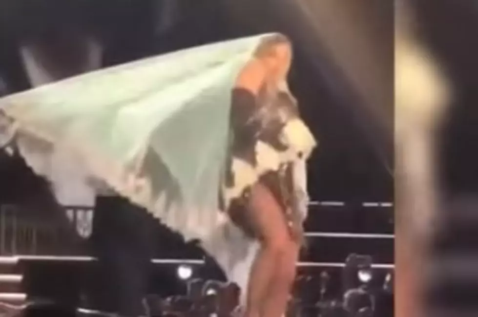 Madonna&#8217;s Latest Onstage Wardrobe Snafu [VIDEO]