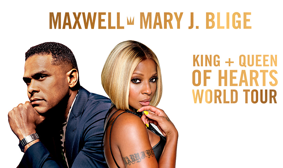 Maxwell, Mary J. Blige to Bring King & Queen of Hearts Tour to Bossier City December 11