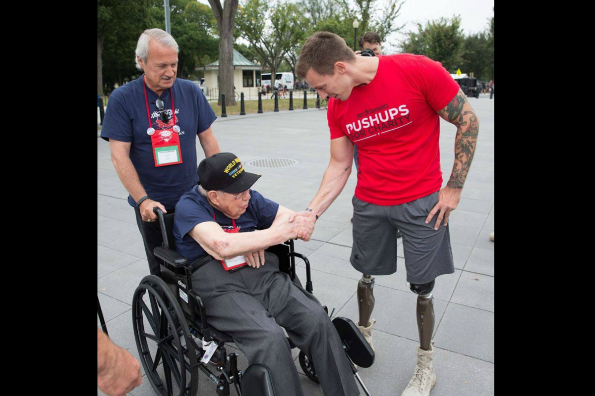 See Retired Marine Sgt. Johnny 'Joey' Jones Speak in Bossier City