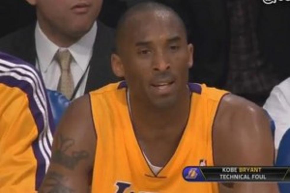 Kobe Bryant Directs Anti-Gay Slur at Referee [VIDEO]