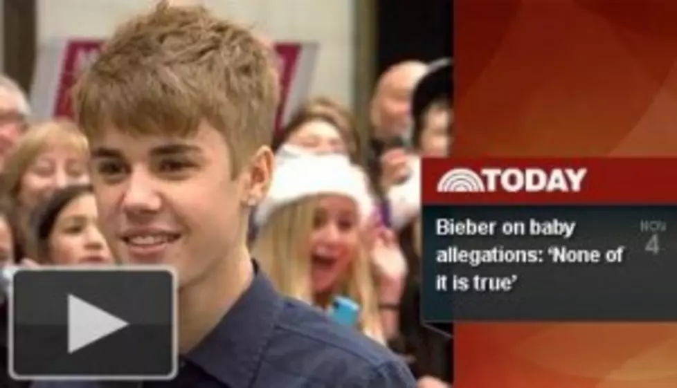 Justin Bieber Says, &#8216;Not Mine!&#8217; (VIDEO)