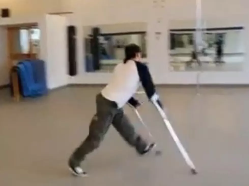 &#8220;Dancing On Crutches&#8221; It&#8217;s Pretty Amazing [Video]