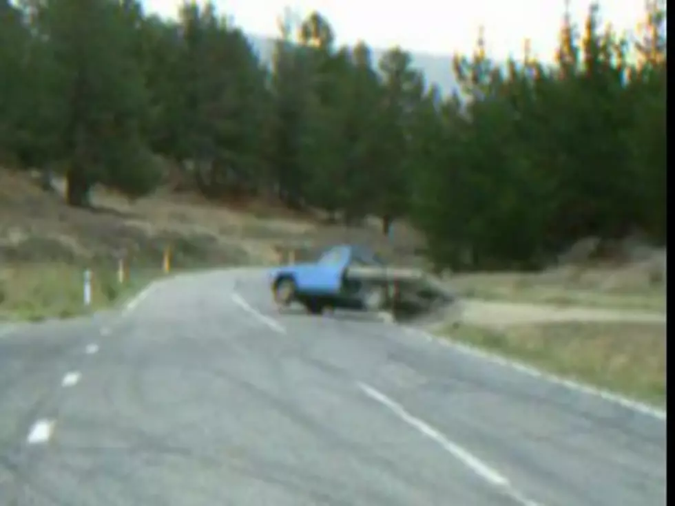 Truck Flips Over Keeps Driving [Video]