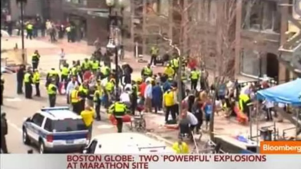 Initial Video Footage from Boston Marathon Explosion [VIDEO]